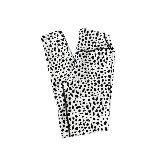 Balance Athletica Pants - Balance Athletica Women Size Small Snow Leopard Print Leggings High Waist